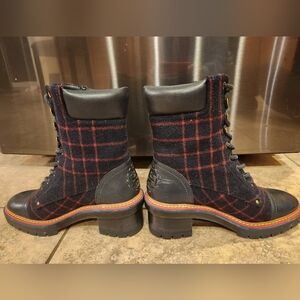 Tory Burch Lug Sole Boots - Size 6